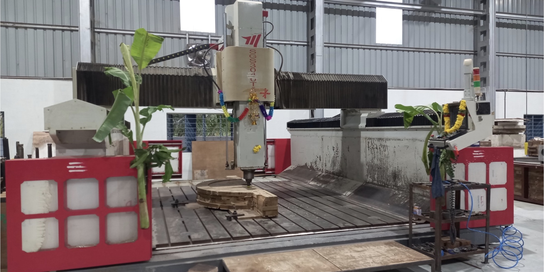 CNC and VMC machining facility